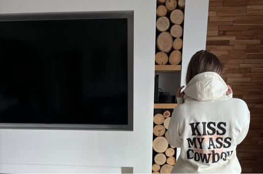Kiss My Ass Cowboy 💋 Hoodie